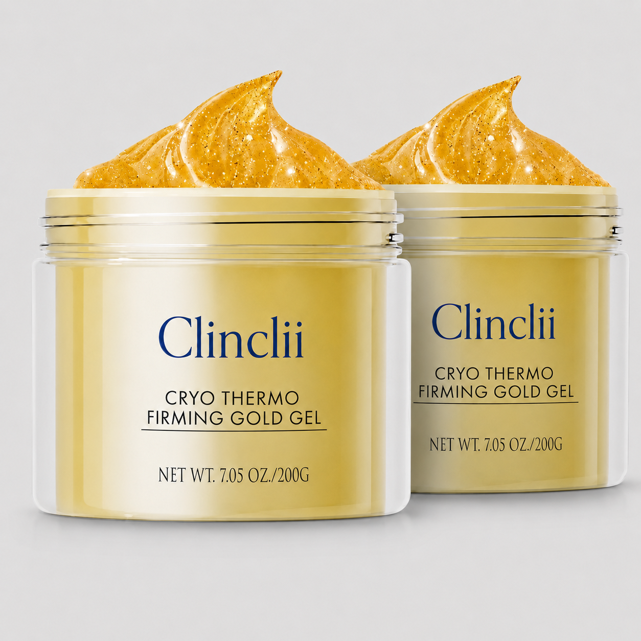 Clinclii® 15-Day Fast-Acting Anti Cellulite Sculpting & Tightening Burn Gold Massage Cream