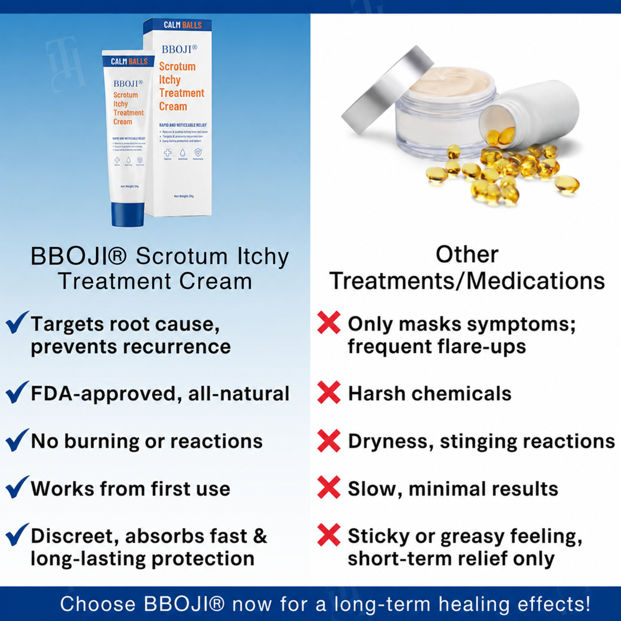 BBOJI® Scrotum Itchy Treatment Cream